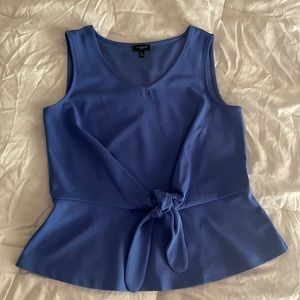 Talbots Medium Petite blue blouse